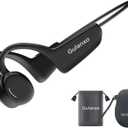 Open Ear Headphones, Open Wireless Earphones, 10H Bluetooth Playback 5.3 Sports Earphones, Built-in Microphone, Suitable for Sports Running,Exercise (Black)