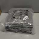 SONGMICS Storage Cubes, 11-Inch Non-Woven Fabric Bins with Double Handles, Set of 6, Closet Organizers for Shelves, Foldable, for Clothes, Cattail Gray UROB26LG