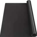 Silicone Mat Heat Resistant Mats for Countertop, Multipurpose Large Silicone Mats for Crafts Kitchen Workbench Size 48x24 inches Thick 2mm,Rolled Package,Black