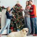 Duraaamo 12 Sets Christmas Polar Themed Party Gifts Bulk Believe Bell Ornaments Santa Sleigh Bells Christmas Train Party Gifts Stocking Stuffers Holiday Decoration for Xmas Tree Home (Silver)