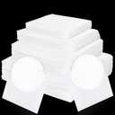 Zubebe 200 Pack Cushion Foam Pouches 4 Sizes Packing Foam Dish Packing Moving Supplies Pouches Cushioning with Fragile Labels(14 x 14 In, 12 x 12 In, 12 x 7.5 In, 7.5 x 7.5 in)