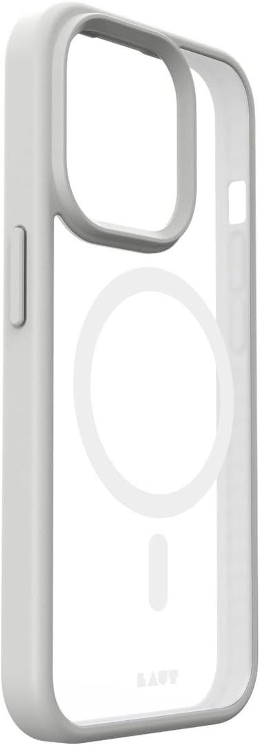 LAUT - HUEX Protect case Compatible with iPhone 15 Pro Max (6.7") - White