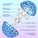 Amiline 2 Packs Flying Orb Ball Toy 2025, Boomerang Hover Ball Cosmic Globe, Galaxy Flying Spinner for 6 7 8 9 10 11 12+ Year Old Kids Boys Girls Adult(Red&Blue)