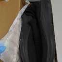 SHULOOK Womens Slip on Walking Shoes Comfort Lightweight Breathable Sock Shoe Non-Slip Mesh Casual Fashion Tennis Running Sneakers (8.5, Black)