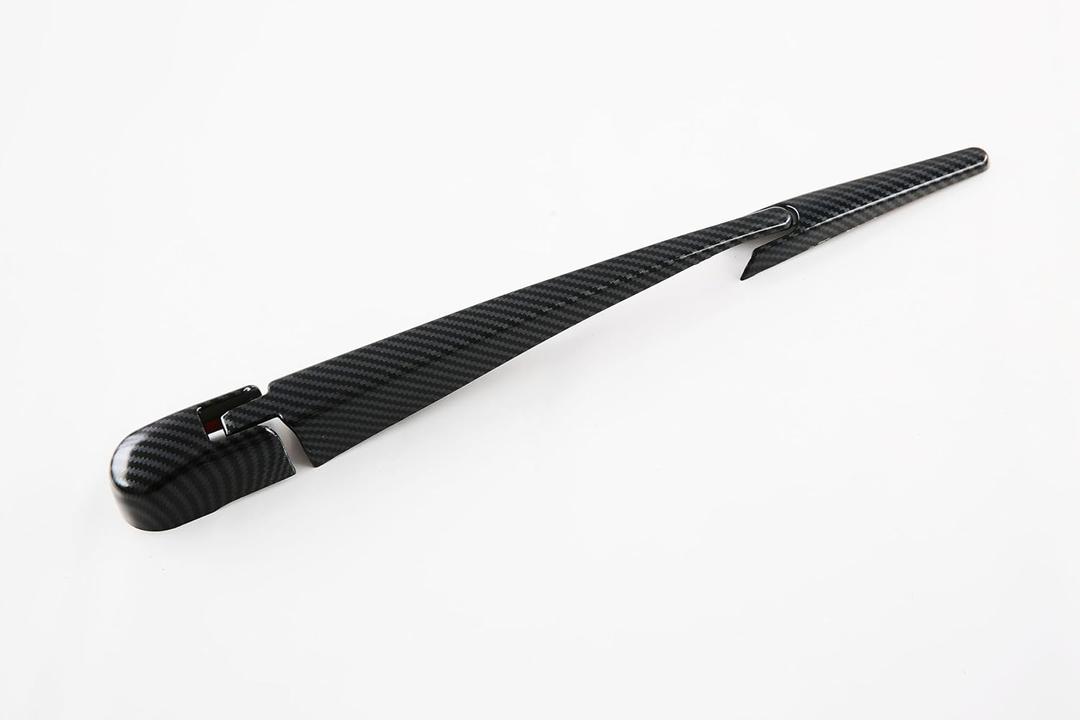for Honda CRV 2023 2024 2025 2026 Rear Wiper Strip Molding Cover Trims, for CR-V LX, EX, EXL, Sport Hybrid, Hybrid Touring Rear Wiper Trims- Carbon Fiber Grain