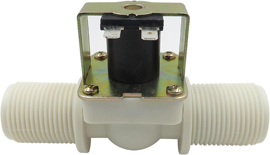 1" DC 12V Solenoid Valve N/C Normally Closed Water Inlet Flow Switch