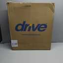 Drive Medical 11125PKSD-1 Commode Chair for Toilet with Padded Seat and Arms, Gray