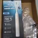 Philips Sonicare 4100 Rechargeable Electric Toothbrush, Advanced Plaque Removal, Pressure Sensor, Includes Brush Head Case, White BD5002AZ