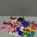 40PCS 3Inch Hair Bows for Girls Grosgrain Ribbon Toddler Hair Accessories with Alligator Clips for Toddlers Baby Girls Kids Teens in Pairs