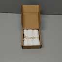 Manu&Pod Small 3 Pairs Overnight Cotton Mitten Gloves for Dry Hands, Eczema & Psoriasis l Moisturizing Gloves for Women l Wristband, White