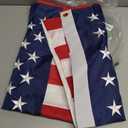 Premium American Flags for Outside 3x5 Heavy Duty Nylon, Embroidered Stars & Sewn Stripes