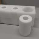 Teenyyou 3 Pcs White Frosted Glass Shade Replacements for Pendant Light Fixtures Glass Lamp Shade Cover, 1-5/8 Inch Fitter E26 Base, 4"w x 6"h, Replacement Lamp Globe for Chandelier Wall Sconce