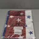 Nialnant Christmas Kitchen Valances for Windows, Gnome Christmas Curtain Valance for Windows, Rod Pocket Kitchen Curtain Valances Window Treatments, 54'' W x 18'' L, 1 Panel