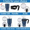 WETOWETO 30oz Tumbler with Lid, Stainless Steel Vacuum Insulated Water Coffee Tumbler, Double Wall Powder Coated Travel Mug Thermal Cup for Home Outdoor (Navy Blue, 1 Pack)