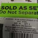 No nonsense Women's Super Opaque Control Top Tights 90 Denier Soft High Waist Pantyhose (X-Large)