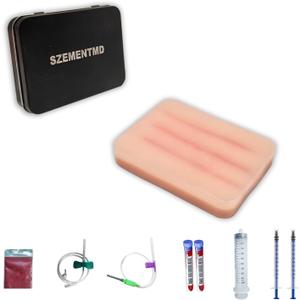 Phlebotomy Practice Kit - IV Start Kit for Nurses & Medical Students, Realistic Venipuncture Training Kit with Essential Tools, Perfect Gift for Healthcare Professionals.