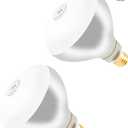 500W R40 120V Pool Light Bulb for Inground Pool & Spa – 3000K Warm White, E26 Base, High-Power, Compatible with Pentair & Hayward Fixtures, 3,000-Hour Lifespan (2 Pack)