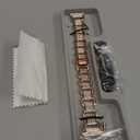 Joyozy Bling Jewelry Bands Compatible with Samsung Galaxy Watch 6/5/7/FE 40mm 44mm/Galaxy Watch 5 Pro 45mm/Galaxy Watch 4 40mm 44mm/Watch 6 Classic 43mm 47mm/Watch4 Classic 42mm 46mm/Active2 Watchband (Rose Gold3)