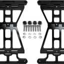 Aluminum Saddlebag Lid Anti Over Rotation Stoppers for Harley Davidson Touring Models (20142023) (Black)