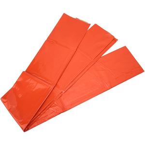 Ymiko Emergency Tent, Portable Pe Aluminum Film Survival Tent with High Performance Bivy Sack for Outdoor Camping (Orange Tent)