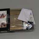 ONUPGO Mini Chalkboard Signs, 6 x 9 Inch Vintage Tabletop Chalk Board Sign with Base Stands - Double Side Mini Menu Boards Small Food Signs for Party Buffet Wedding Bar and Restaurant