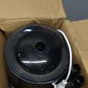 4L Reptile Humidifier Fogger with Extended Hose - Adjustable & Quiet Fogger/Mister for Chameleon, Bearded Dragon, Amphibians - Large Capacity(Black)