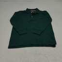 French Toast boys Pique Polo School Uniform Shirt With Long Sleeves for Boys and Girls M(8)