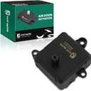 YHTAUTO HVAC Air Door Actuator Heater Blend Door Levers, Toggle Switch, Manual Operation, Black, Compatible with Hummer H3 Pontiac Solstice Saturn Sky