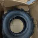  13x5.00-6" Tiller Tire and Wheel, 【3/4" Axle Size】, 3-1/8" Centered Hub, 13x5-6 Agriculture Super Lug Tractor & Trencher Tubeless Tire, Compatible with Craftsman & Troy-Bilt Tiller, 1 Pack 