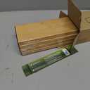 BAMEOS 4 pcs 3" High Bamboo Drawer Dividers Adjustable Drawer Organizer Expandable Drawer Organization Utensil Organizers for Kitchen Dresser Bathroom Bedroom and Office (Natural)