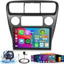 Roinvou [2G+64G] Android 13 Car Stereo for Honda Accord 6 1998-2003 with Wireless Carplay Android Auto, 9" Touch Screen Car Radio Support GPS/WiFi/Bluetooth/26UI/Voice Control/SWC/Backup Camera