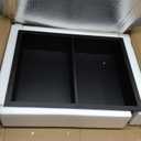 Stainless Steel Recessed Medicine Cabinet 14''*18'', Rust-Proof Metal Wall Niche, in Wall Shower Niche Shelf Insert Replacement, Recessed Medicine Cabinets for Drywall, Bathroom Storage, Black