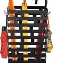 Invech 23 Inch Umbrella Holder for Indoor Entryway, Large Metal Umbrella Stand with Removable Water Tray and Hooks, Umbrella Rack Storage for Home, Office, Hotel (Black)