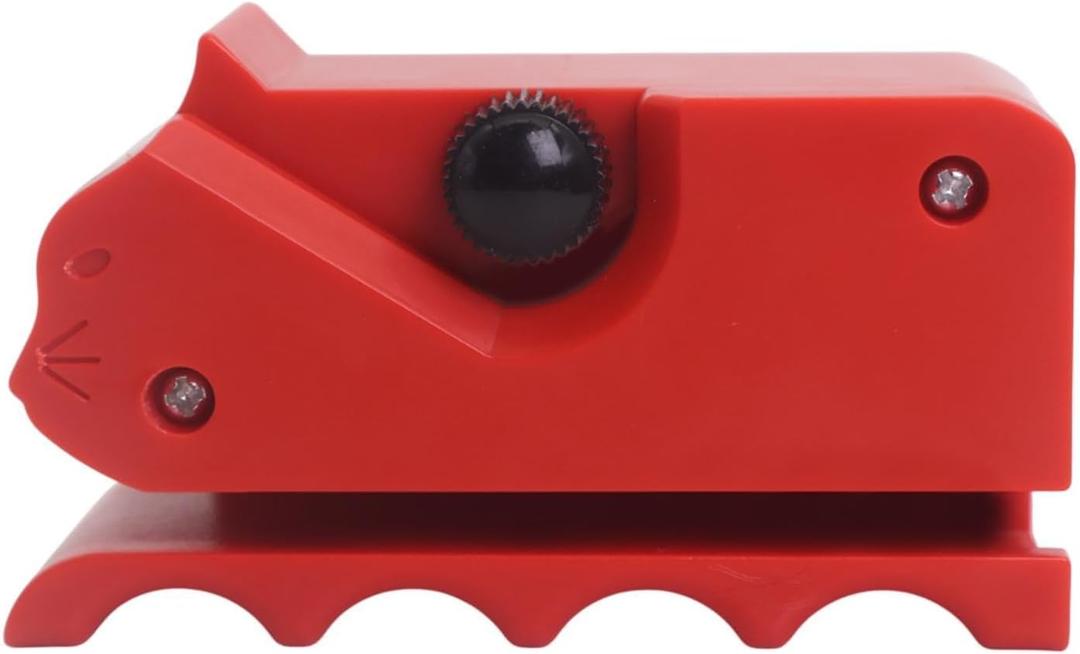 Cardboard Cutter for Cat Scratcher Handheld Corrugated Paper Cutter for Cat Lovers, Red