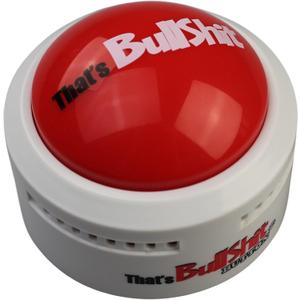 Pack of 2 Talkie Toys Products That’s BS Button - Lights Up and Funny BS Sayings - Fun Prank & Gag Gift