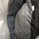 INVENHO Large Dog Bed for Large Medium Small Dogs, Rectangle Washable Orthopedic Dog Bed, Soft Calming Sleeping Puppy Bed Durable Pet Cuddler with Anti-Slip Bottom L(30"x24"x9") (Grey)