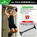 Door Pull Up Bar Doorway Chin Up Bar from 69-92 cm (27.1in-36.2in) Workout Equipment for Home Gym Upper Body Workout Non-Slip