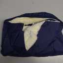 Fleece Lining Extra Warm Dog Hoodie in Winter for Small Dogs Jacket Puppy Coats with Hooded,Blue M (Medium (Pack of 1))