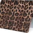 Case Compatible with MacBook Air 13 Inch 2018-2022 Release Model M1 M2 A2681,Funny Protector Cover for Air13 Retina Display with Touch ID-Retro Leopard Print,13.3Air(A1932)