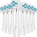 8PCS iO Replacement Heads Compatible with Oral B iO 3 4 5 6 7 8 9 10 Series Electric Toothbrush,IO Toothbrush Heads Compatible with Oral B iO,Medium-Hard bristles Care for Your Teeth,White