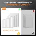 [2024 Q4] 6" x 10" Vacuum Sealer Bags, 200 Count-Ideal for Food Storage, Sous Vide, and Meal Prep, Keep Food Fresh and Nutrients, Wevac Lite