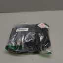 Caracilia Womens Mesh Dress Long Sleeve Mock Neck Bodycon Sheer Going Out Cocktail Night Club Midi Dresses 3 Piece Outfits (Large, Black)