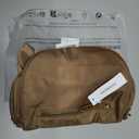 FEIBOON Spacious Nylon Crossbody Bag Bum Bag Handbags Wallets Purses Trendy Shoulder Bag for Women (Brown)