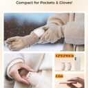 SWEETFULL Hand Warmers Rechargeable  Cute Bear, 2 Pack Magnetic Hot Hands, Reusable Electric Pocket Heater, Great Gift for Daughter, Kids, Wife, or Bestie, Portable for Outdoor & Camping (Pink)