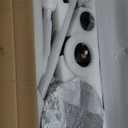 72 Large Ceiling Fans, Ceiling Fan with Remote Control and Wall Switch, 6-Speed Reversible Silent DC Motor, Dual Finish 8 Blades, Indoor/Outdoor Gray Contemporary Ceiling Fan for Living Room, Patio (Black)