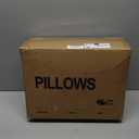 puredown Goose Feathers and Down White Pillows with 100% Soft Cotton Cover, Bed Sleeping Hotel Collection Pillows Set of 2 Queen Size