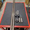 Curtain Rod, 2 Piece Set, Silver Metal, Size 71"