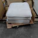 Modular Sectional Sofa, Comfy Cloud Couch Sectional Sofa, Chenille Sofa Sleeper Deep Seat Sofa with Throw Pillows for Living Room (Beige White, 53"- Single Seat)
30"x35"