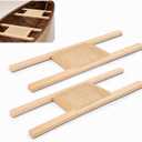2 Pcs 34 Inch Canoe Webbed Seat Outdoor Caned Seat Replacement Canoe Hardware Accessories Weather-Resistant for Kayaking Boating Fishing Camping