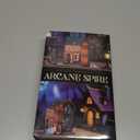 Book Nook Kit, DIY Miniature House Dollhouse Crafts Kit for Adults and Teens, Magic Castle 3D Wooden Puzzle Booknook Build Bookshelf Decor, Gifts for Family and FriendsArcane Sprire